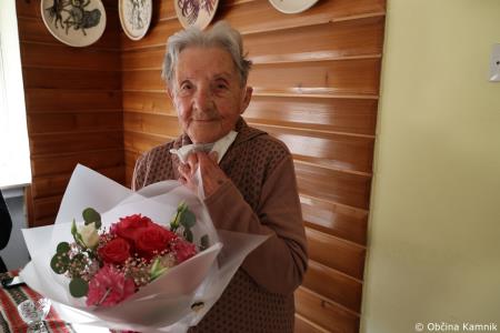 Vse najboljše gospa Silva Ivanetič za 100. rojstni dan